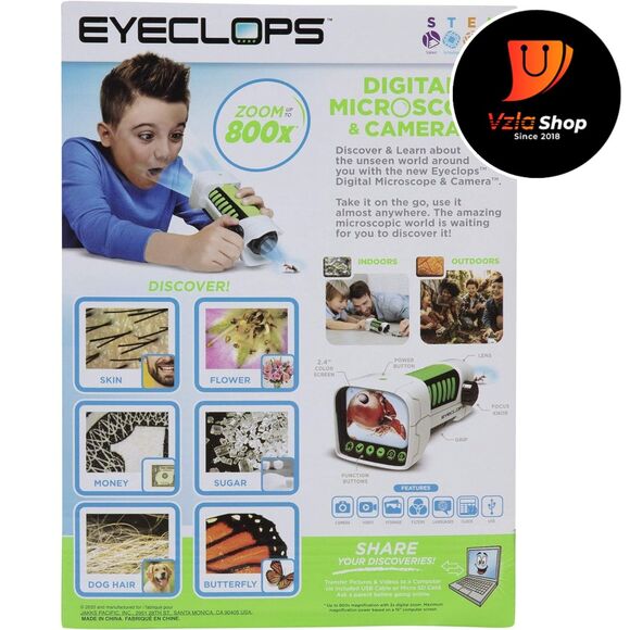 Digital Microscope & Camera with Built in Color Screen -800X Zoom - Picture 4 of 9